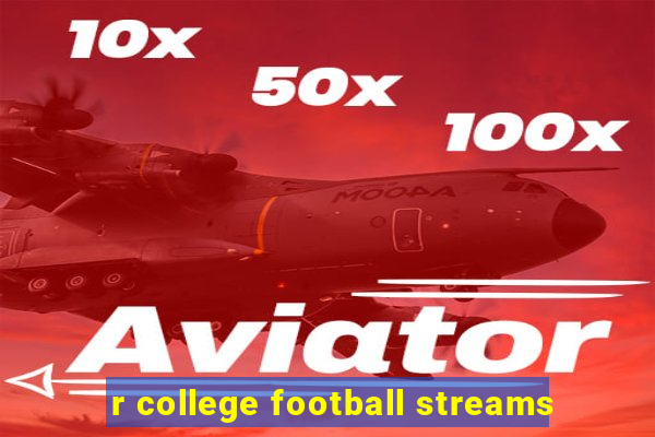 r college football streams